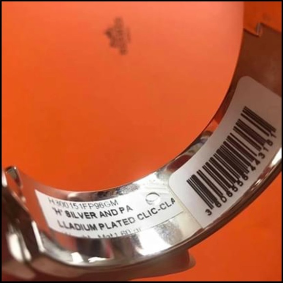 BNWT Hermes clic clac H bracelet - Picture 3 of 6